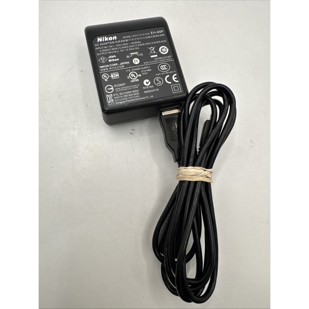 Nikon EH-68P Charger for CoolPix P100 S3000 S4000 S6000 S640 S70 S80 S8000 S8100